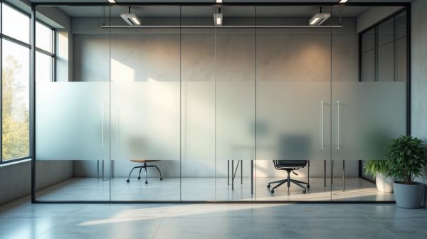 Custom solutions for office glass partitions that enhance workspace