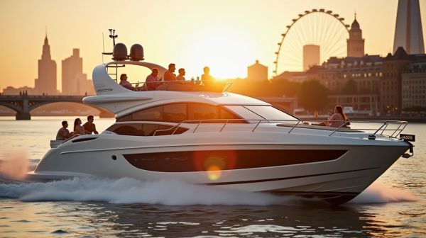 Yacht party boat rental London: Enjoy unforgettable celebrations on the Thames